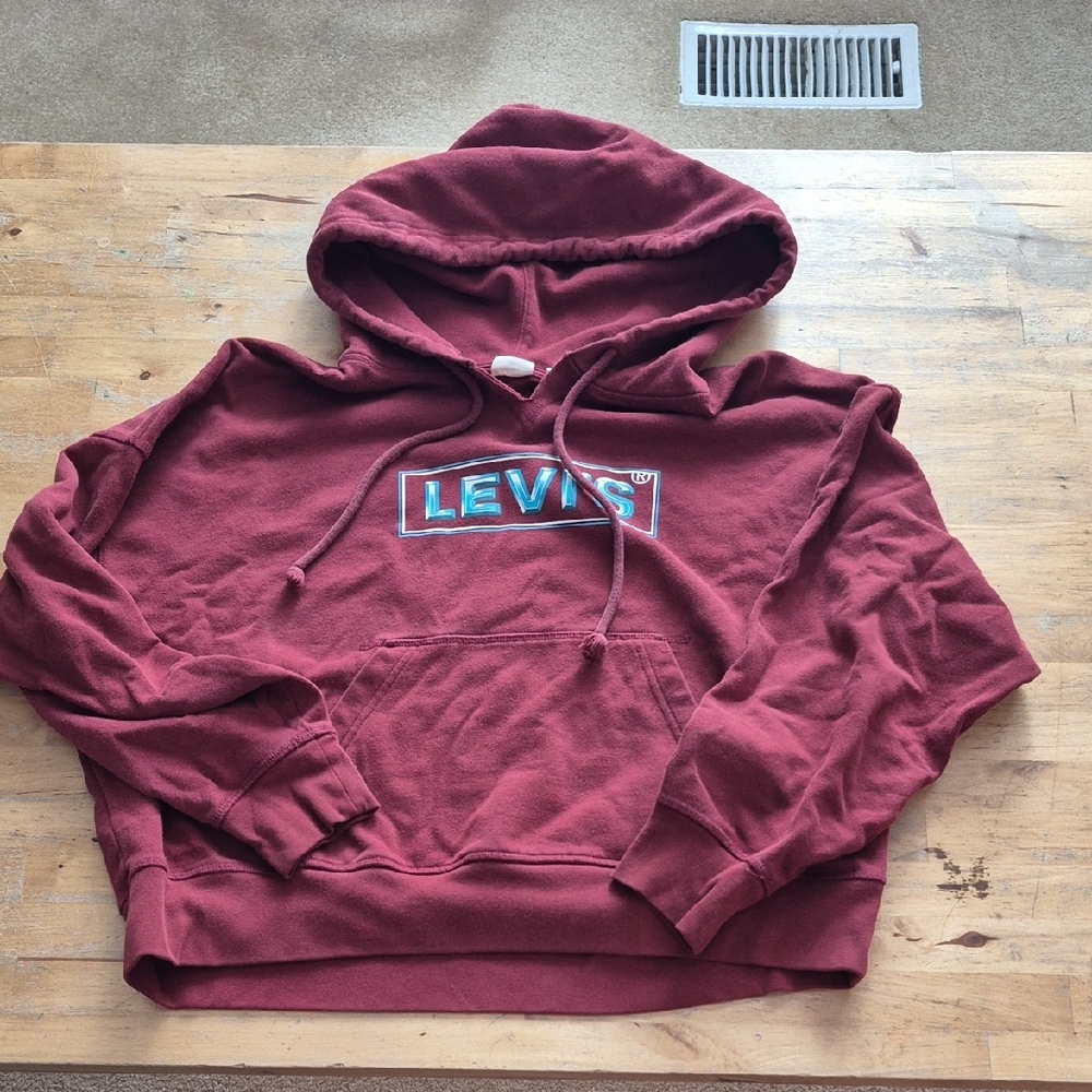 Levi's Deep Red Knit Sweater